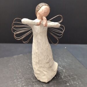 Willow Tree Demaco 2000 Susan Lordi Angel Of Happiness Figurine.